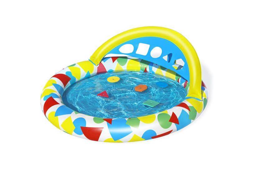 Detský nafukovací bazénik Bestway® 52378 Splash & Learn s vkladaním tvarov